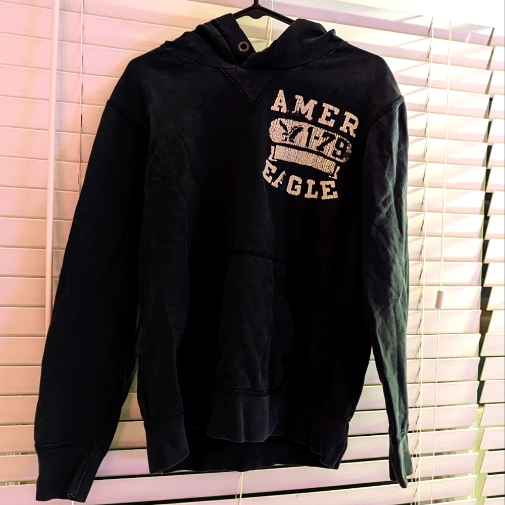 Dark Navy American Eagle Hoodie